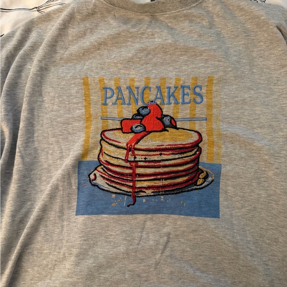 Anthropologie Gray Sweater with Colorful Embroidery - Picture 5 of 8